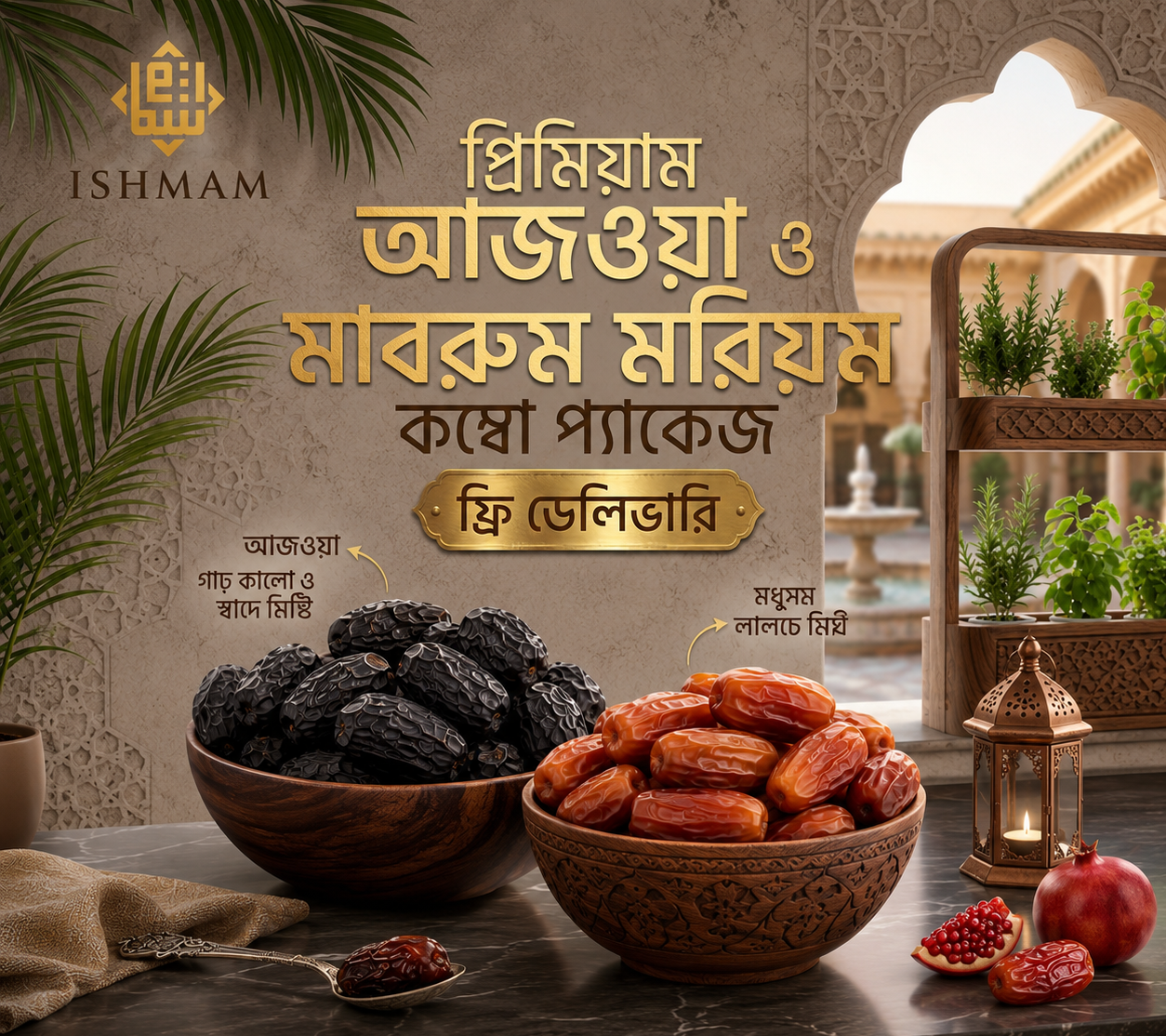 মরিয়ম খেজুর — প্রিমিয়াম কোয়ালিটি